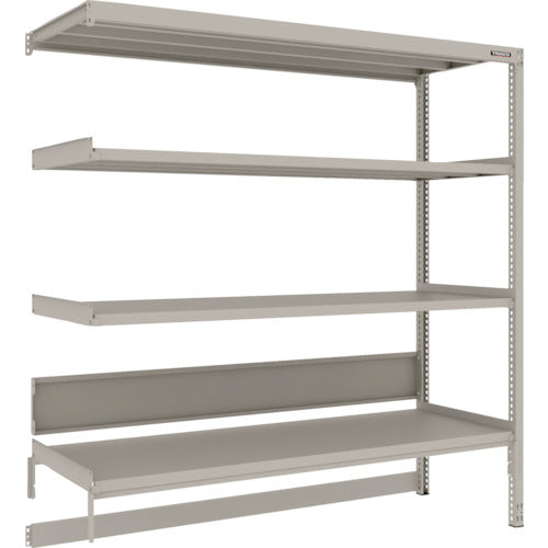 ＴＲＵＳＣＯ　スチールラック　Ｍ２型軽中量棚　台車天板収納型　１７６０Ｘ６００ＸＨ１８００　４段　連結