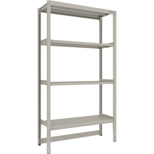 ＴＲＵＳＣＯ　スチールラック　Ｍ２型軽中量棚　台車天板収納型　１１６０Ｘ４５０ＸＨ２１００　４段　単体