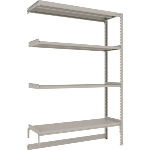 ＴＲＵＳＣＯ　スチールラック　Ｍ２型軽中量棚　台車天板収納型　１４６０Ｘ４５０ＸＨ２１００　４段　連結