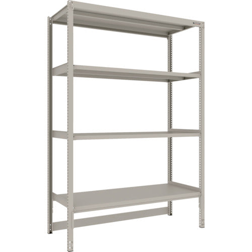 ＴＲＵＳＣＯ　スチールラック　Ｍ２型軽中量棚　台車天板収納型　１４６０Ｘ６００ＸＨ２１００　４段　単体