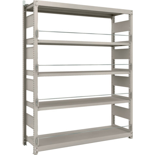 ＴＲＵＳＣＯ　災害備蓄ラック　スチールラック　Ｍ２型　Ｗ１４６０×Ｄ４５０×Ｈ１８００　５段　単体