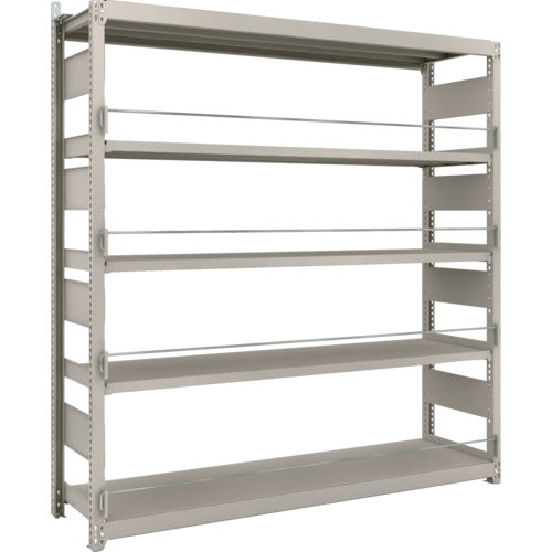 ＴＲＵＳＣＯ　災害備蓄ラック　スチールラック　Ｍ２型　Ｗ１７６０×Ｄ４５０×Ｈ１８００　５段　単体