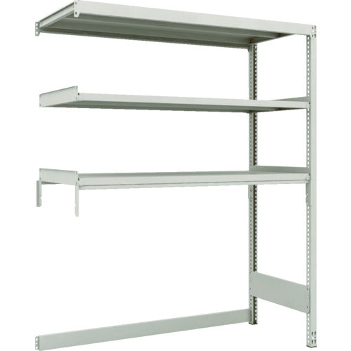ＴＲＵＳＣＯ　スチールラック　Ｍ２型軽中量棚　下段開放型　１４６０Ｘ６００ＸＨ１８００　３段　連結