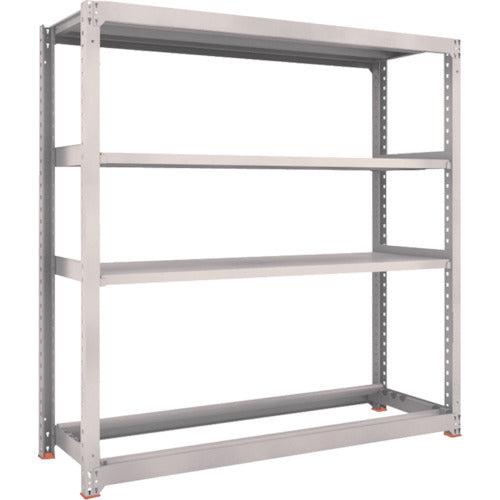 ＴＲＵＳＣＯ　スチールラック　Ｍ３型中量棚　１８００Ｘ５７１ＸＨ１８００　棚板３段＋タイヤ１段
