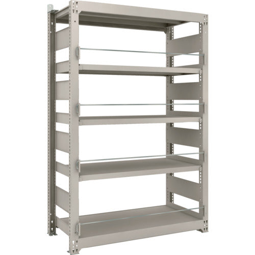 ＴＲＵＳＣＯ　災害備蓄ラック　スチールラック　Ｍ３型　Ｗ１２００×Ｄ５７１×Ｈ１８００　５段　単体