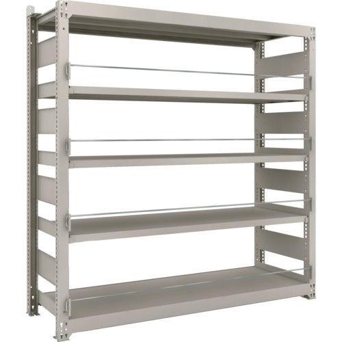 ＴＲＵＳＣＯ　災害備蓄ラック　スチールラック　Ｍ３型　Ｗ１８００×Ｄ５７１×Ｈ１８００　５段　単体