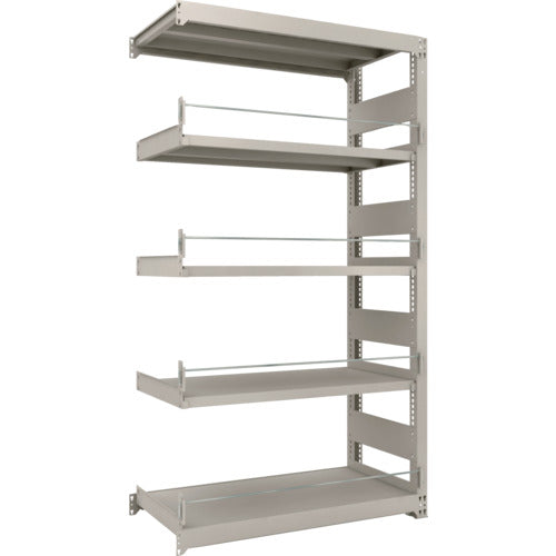 ＴＲＵＳＣＯ　災害備蓄ラック　スチールラック　Ｍ３型　Ｗ１２００×Ｄ５７１×Ｈ２１００　５段　連結