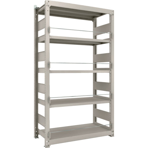 ＴＲＵＳＣＯ　災害備蓄ラック　スチールラック　Ｍ３型　Ｗ１２００×Ｄ５７１×Ｈ２１００　５段　単体