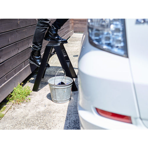 ハセガワ　踏台　ルカーノ　２ステップ　ブラック（１７０１８）