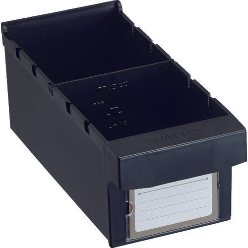ＴＲＵＳＣＯ　パーツケース　ＷＵＷ型　バンラックケースＭ型引出　導電タイプ　内寸１１１×２６４×Ｈ１０８