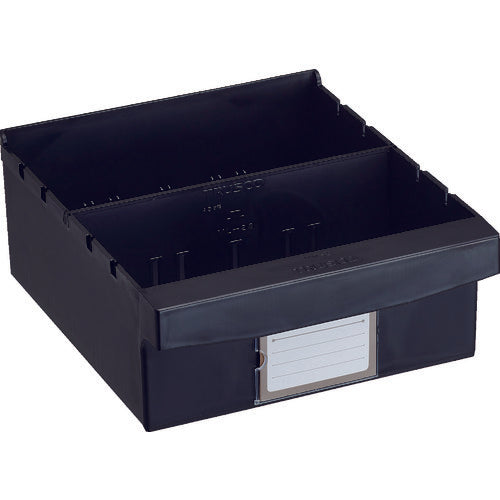 ＴＲＵＳＣＯ　パーツケース　ＷＵＷ型　バンラックケースＭ型引出　導電タイプ　内寸２４３×２５５×Ｈ１０８