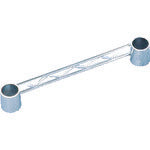 ＩＲＩＳ　１０４７３２　メタルラック用サイドバー　４６０×３６×４０