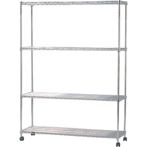 ＩＲＩＳ　１０４９８５　スチールラック　メタルミニ（キャスター付）１１００×３５０×１４９０