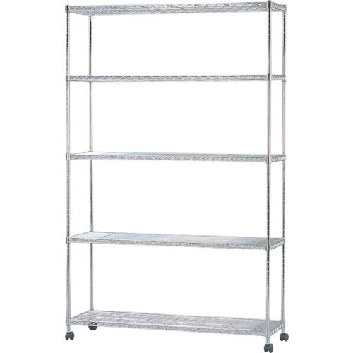 ＩＲＩＳ　１０４９８６　スチールラック　メタルミニ（キャスター付）１１００×３５０×１７４５