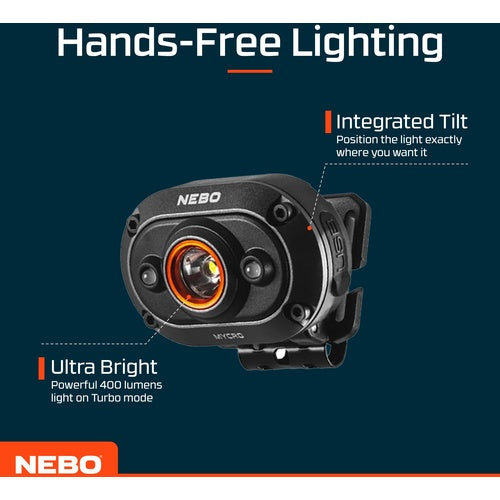 ＮＥＢＯ　充電式ヘッドライト（ＬＥＤ）　ＭＹＣＲＯ　Ｈｅａｄｌａｍｐ