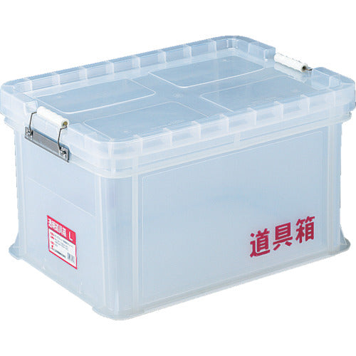 ＲＩＳＵ　透明道具箱　Ｌ