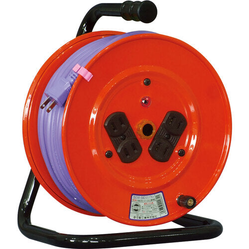 ＮＩＣＨＩＤＯ　電工ドラム　１００Ｖ　アースなし　３０ｍ　パイロットランプ付
