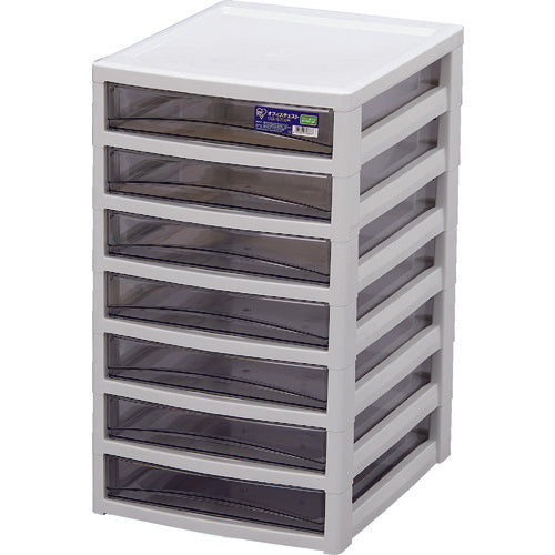 ＩＲＩＳ　２４５５００　オフィスチェスト浅７段　ＯＣＥ−Ｓ７００Ｒ