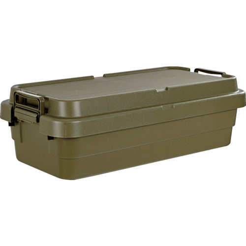 ＴＲＵＳＣＯ　トランクカーゴ　フラット天板仕様　浅型　４０Ｌ　ОＤ色