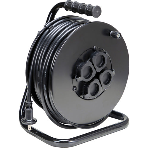 ＴＲＵＳＣＯ　電工ドラム　ジェネラルリール３０ｍ　屋外用