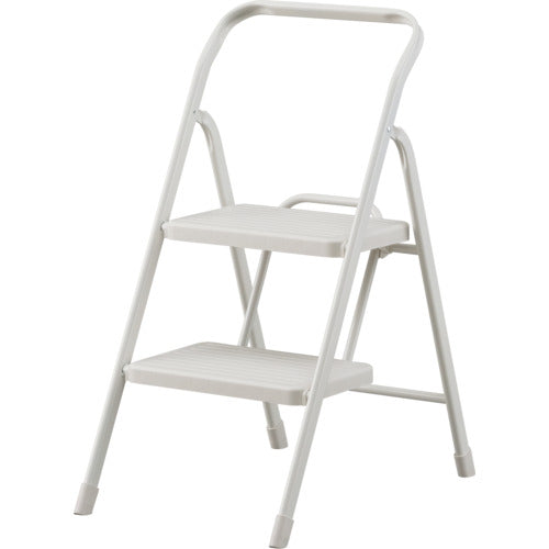 ＩＲＩＳ　２９９９５３　折りたたみステップ２段　ニュアンスグレー　踏台・椅子・ディスプレイラック