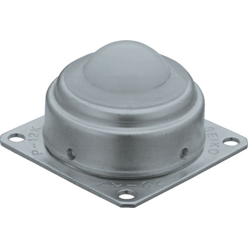 ＦＲＥＥＢＥＡＲ　ボールキャスター　フリーベア　プレス成型品上向き用　メインボール樹脂製　Ｐ−１２