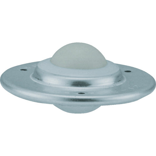 ＦＲＥＥＢＥＡＲ　ボールキャスター　フリーベア　プレス成型品上向き用　メインボール樹脂製　Ｐ−１２