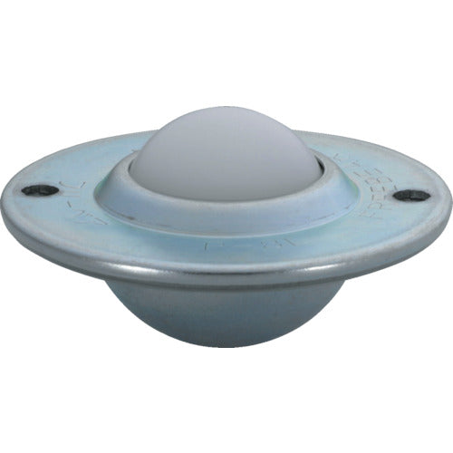 ＦＲＥＥＢＥＡＲ　ボールキャスター　フリーベア　プレス成型品上向き用　メインボール樹脂製　Ｐ−８Ｌ