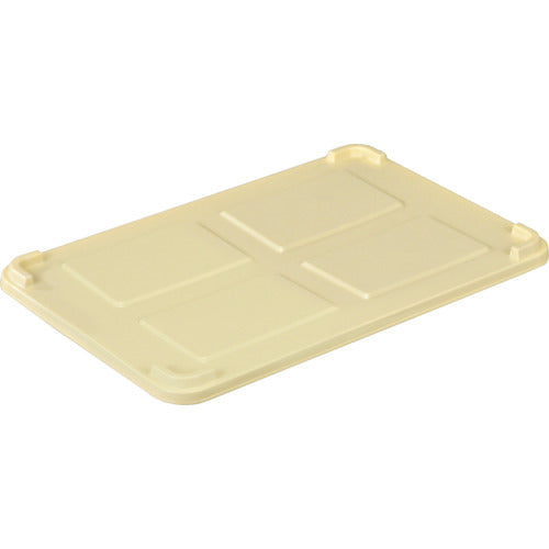 ＲＩＳＵ　食品用コンテナ　１２７４２２　パンコンテナー大型用蓋　アイボリー