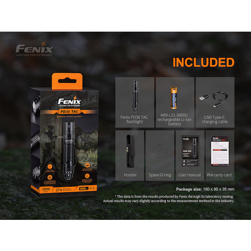 ＦＥＮＩＸ　充電式ＬＥＤライト　ＰＤ３６ＴＡＣ