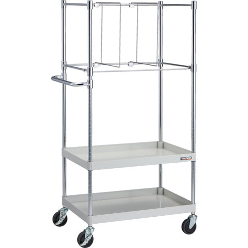 ＴＲＵＳＣＯ　ツールワゴン　フェニックスワゴン　省音　７５０Ｘ５００ＸＨ１５００　立掛け用　ホワイト