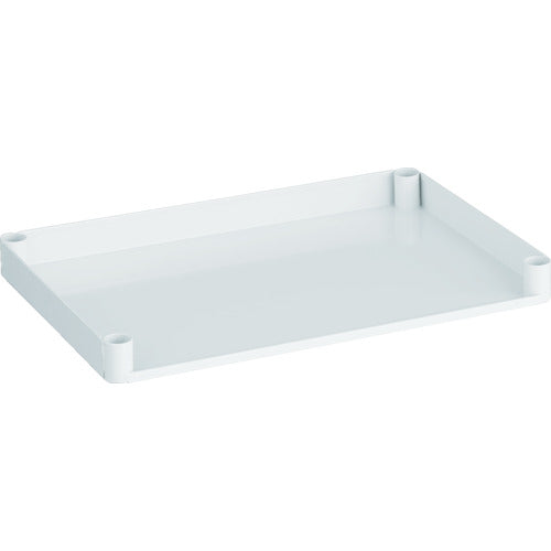 ＴＲＵＳＣＯ　スチール製ワゴン用三方棚板　ツールワゴン　フェニックスワゴン用　Ｗ６００×Ｄ４００　ホワイト