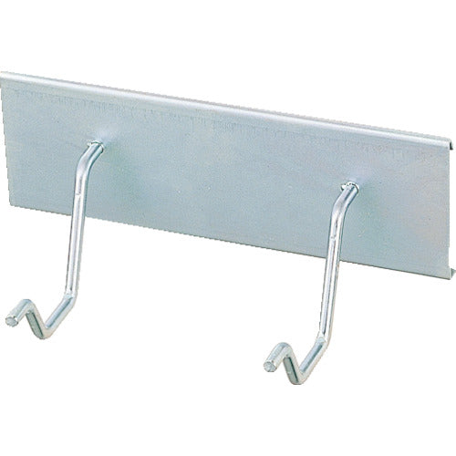 ＴＲＵＳＣＯ　パネルコンテナラック用電気ドリルフック　２本爪