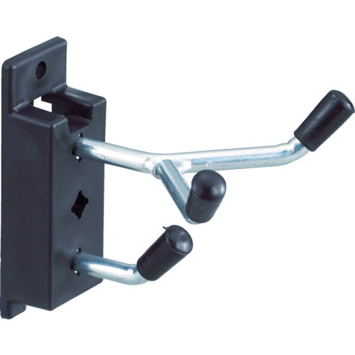 ＴＲＵＳＣＯ　パンチングパネル用フックバー　二又Ｘ１　直線Ｌ５０Ｘ１