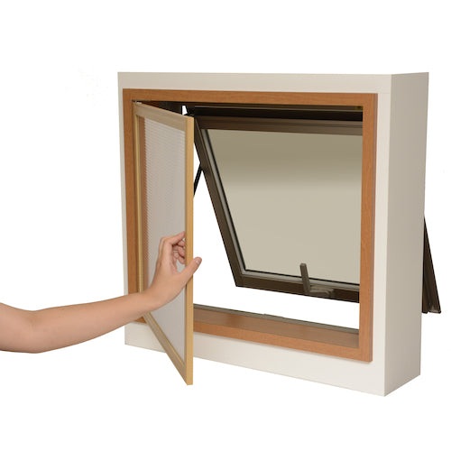 光　内窓フレーム開き戸用金具