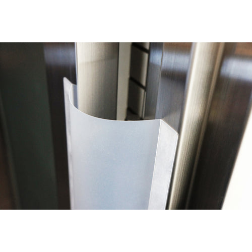 ＴＲＵＳＣＯ　ＰＰ指詰め防止ストッパー　透明　長さ４４０ｍｍ　２個入