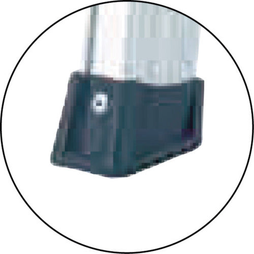 アルインコ　幅広踏ざん（５５ｍｍ）はしご兼用脚立　０．５２ｍ