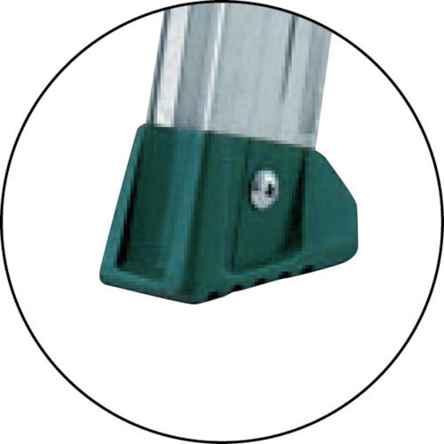 アルインコ　伸縮脚付きはしご兼用脚立（踏ざん幅６０ｍｍ・各脚４４１ｍｍ伸縮）