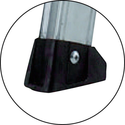 アルインコ　伸縮脚立（ステップ幅広）２１０ｃｍ　最大使用質量１００ｋｇ