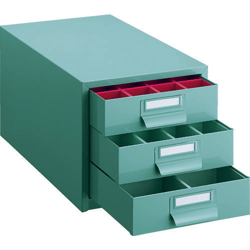 ＴＲＵＳＣＯ　ツールケース　２３３Ｘ４１０ＸＨ２２２　引出３段　プラボックス付