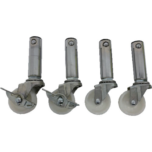 ｍｉｔｓｕｙａ　ポリカトラコン専用　φ５０キャスター　Ｍ４５９５０