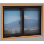 光　簡易内窓用フレーム＆レール　上レールブラウン１１×３０．５×１８３０ｍｍ