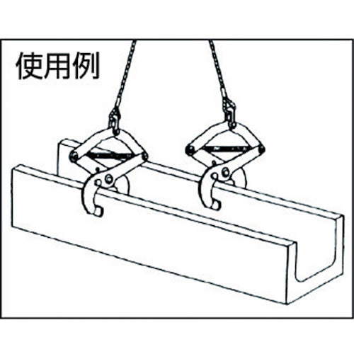 日本クランプ 吊クランプPW型 0.5t(2台入り)