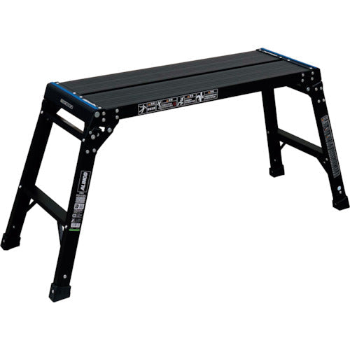 アルインコ　足場台　３００×８８１ｍｍ　高さ０．５５ｍ　最大使用質量１００ｋｇ