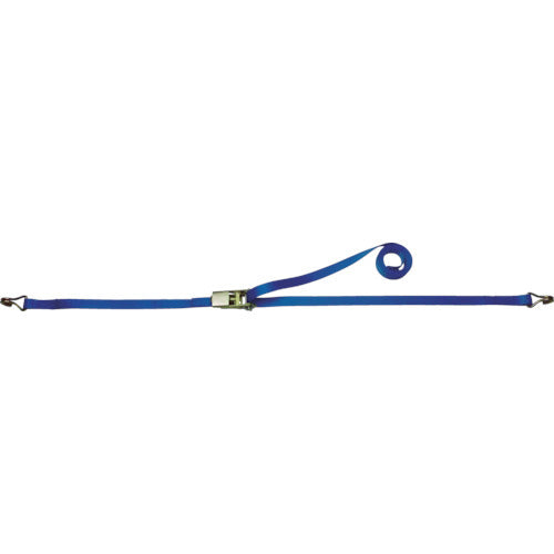 TESAC ラッシングベルト ベルト荷締機ラチェットバックル式（両端ナローフック付）