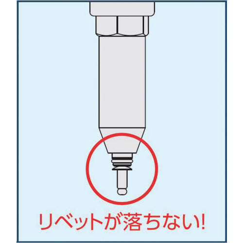 エビ コードレスリベッター(充電式･18V)R2B1