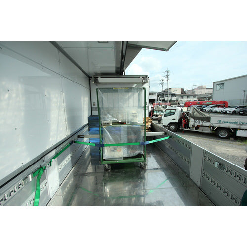 allsafe ベルト荷締機(リターン式T−ワンピース付)ラッシングベルト