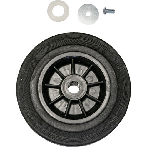 ＥｄｍｏＬｉｆｔ　ハンドリフターＣＺ交換用前輪　２００ｍｍ