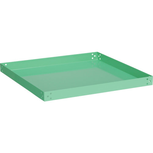 ＴＲＵＳＣＯ　ツールワゴン　ラビットワゴン用棚板　４００Ｘ３５０　ヤンググリーン