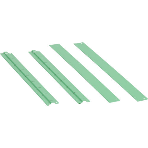 ＴＲＵＳＣＯ　ツールワゴン　ラビットワゴン用仕切板セット　５００×５００用　ヤンググリーン